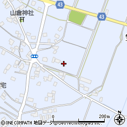 茨城県笠間市安居1873周辺の地図