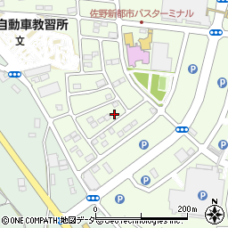 栃木県佐野市越名町2066-7周辺の地図
