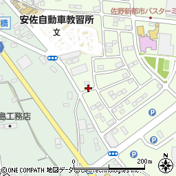 栃木県佐野市越名町1240周辺の地図