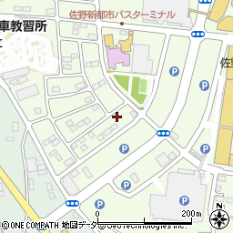 栃木県佐野市越名町2065-16周辺の地図