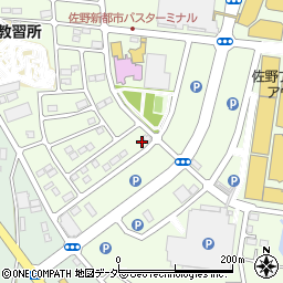 栃木県佐野市越名町2065-23周辺の地図