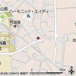 長野県安曇野市豊科4011周辺の地図