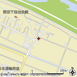 栃木県足利市野田町981-2周辺の地図