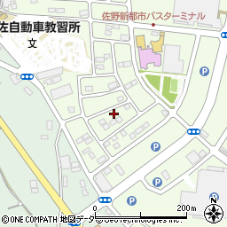 栃木県佐野市越名町2066-3周辺の地図
