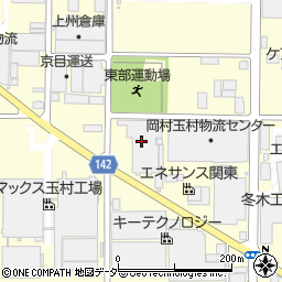 五十鈴関東株式会社　高崎サービスセンター周辺の地図