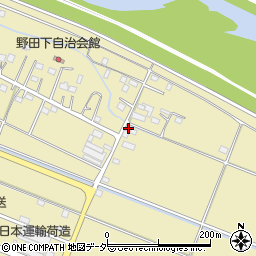 栃木県足利市野田町981周辺の地図