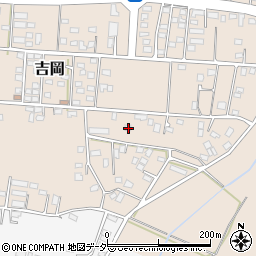 茨城県笠間市吉岡48周辺の地図