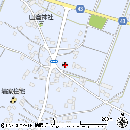 茨城県笠間市安居1879周辺の地図