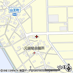 群馬県伊勢崎市山王町794周辺の地図