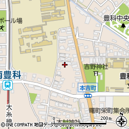 長野県安曇野市豊科4519周辺の地図