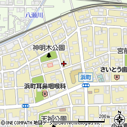 群馬県太田市浜町24-5周辺の地図