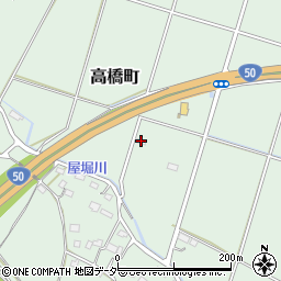 栃木県佐野市高橋町1217周辺の地図