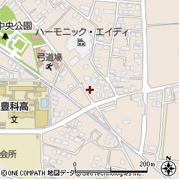 長野県安曇野市豊科4013周辺の地図