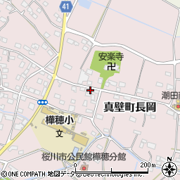 茨城県桜川市真壁町長岡472-3周辺の地図