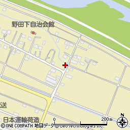 栃木県足利市野田町1419周辺の地図