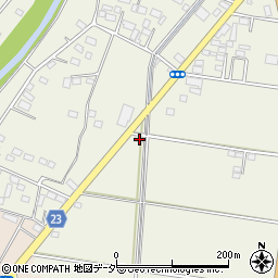 茨城県筑西市一本松638-2周辺の地図