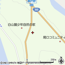 石川県白山市瀬戸ワ21周辺の地図