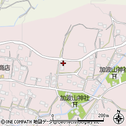 茨城県桜川市真壁町長岡825-3周辺の地図