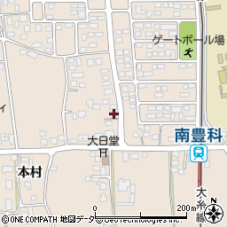 長野県安曇野市豊科2201周辺の地図