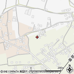 茨城県筑西市一本松1216周辺の地図