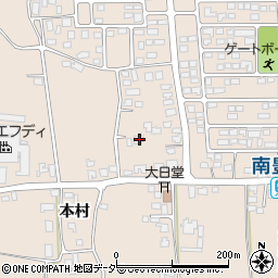 長野県安曇野市豊科本村2193周辺の地図