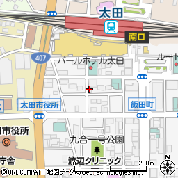 高崎福祉カレッジ　太田校周辺の地図