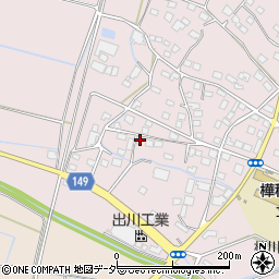 茨城県桜川市真壁町長岡352-1周辺の地図