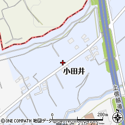 長野県佐久市小田井58周辺の地図