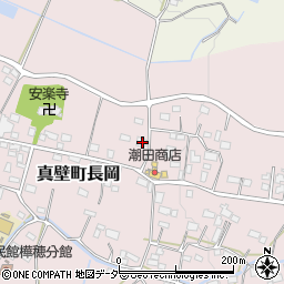 茨城県桜川市真壁町長岡521-4周辺の地図