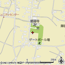 茨城県結城市小田林周辺の地図