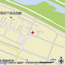 栃木県足利市野田町751周辺の地図