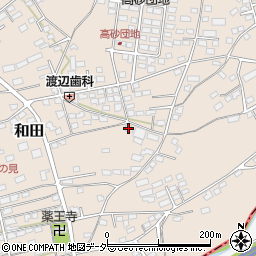 和田マイハイツ２周辺の地図