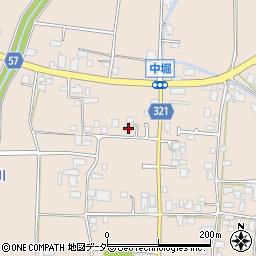 長野県安曇野市堀金烏川3310周辺の地図