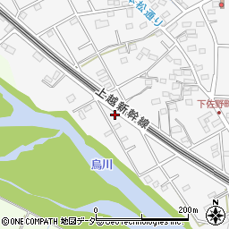 群馬県高崎市下佐野町1042周辺の地図
