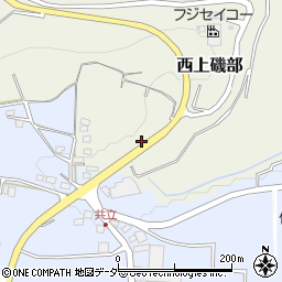 群馬県安中市西上磯部743-1周辺の地図