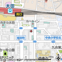 日本生命保険相互会社　ライフプラザ太田・ご来店窓口周辺の地図