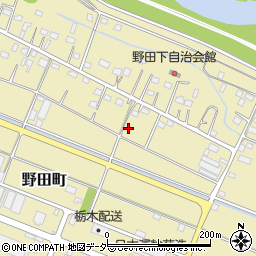 栃木県足利市野田町1353周辺の地図