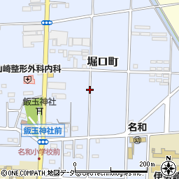 群馬県伊勢崎市堀口町周辺の地図