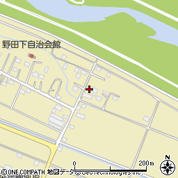 栃木県足利市野田町750周辺の地図