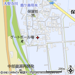 石川県加賀市保賀町ソ85周辺の地図