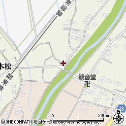 茨城県筑西市一本松997-3周辺の地図