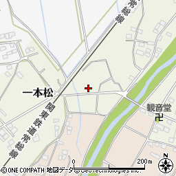 茨城県筑西市一本松1054周辺の地図