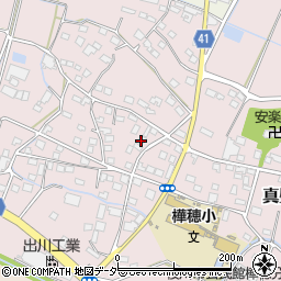 茨城県桜川市真壁町長岡317-1周辺の地図