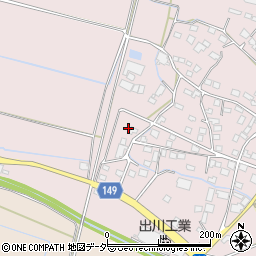 茨城県桜川市真壁町長岡217-5周辺の地図