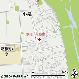 群馬県佐波郡玉村町小泉178周辺の地図