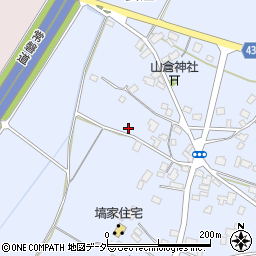 茨城県笠間市安居1917周辺の地図