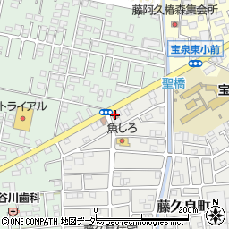 藤久良会館周辺の地図