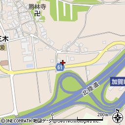 石川県加賀市三木町ハ72周辺の地図