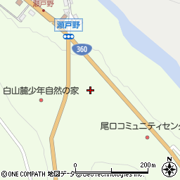 石川県白山市瀬戸午56周辺の地図