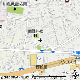 ＮＴＴ川島電話交換センター周辺の地図